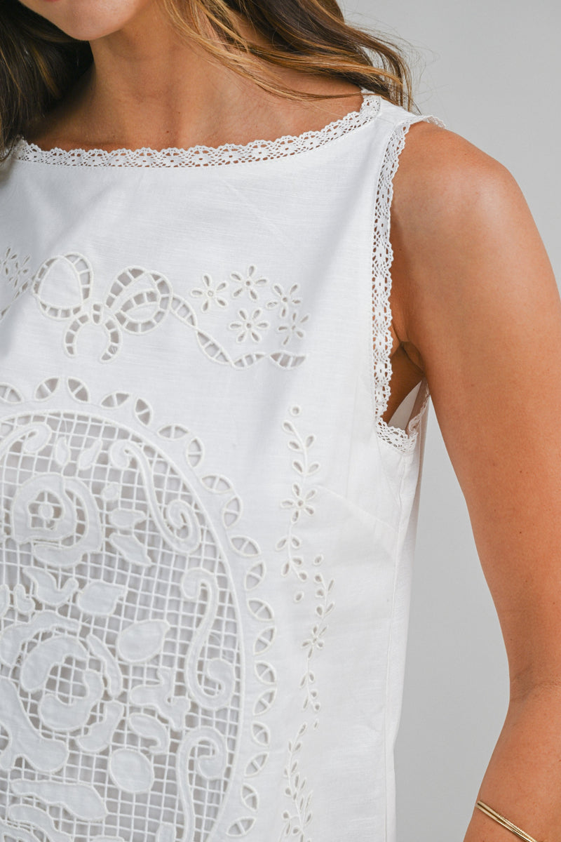 Heirloom Lace Shift Dress LLACIE Heirloom Lace Shift Dress LLACIE