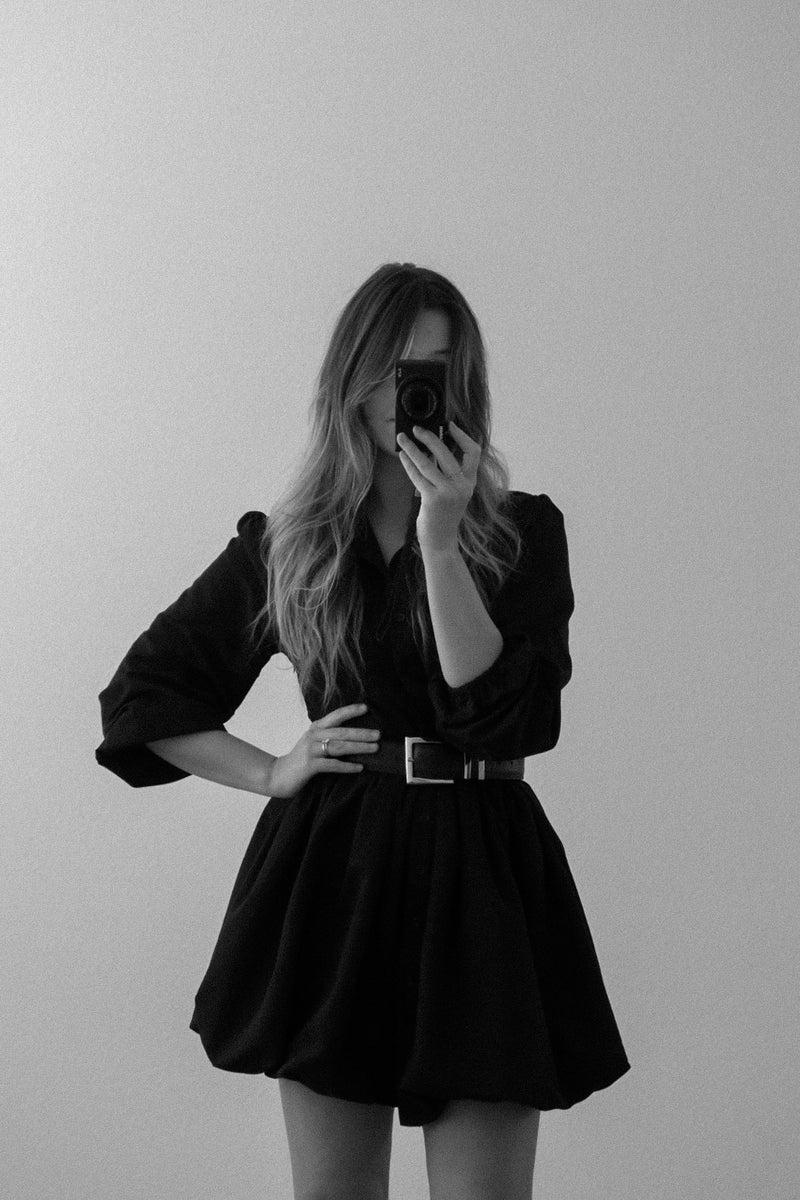 Blair Balloon Skirt Mini Dress - FINAL SALE Blair Balloon Skirt Mini Dress - FINAL SALE