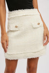 Sofia French Tweed Skirt - FINAL SALE