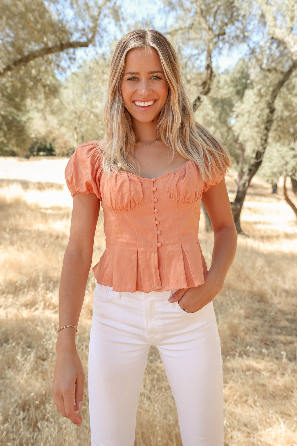 Sweetheart Neck Top - LLACIE
