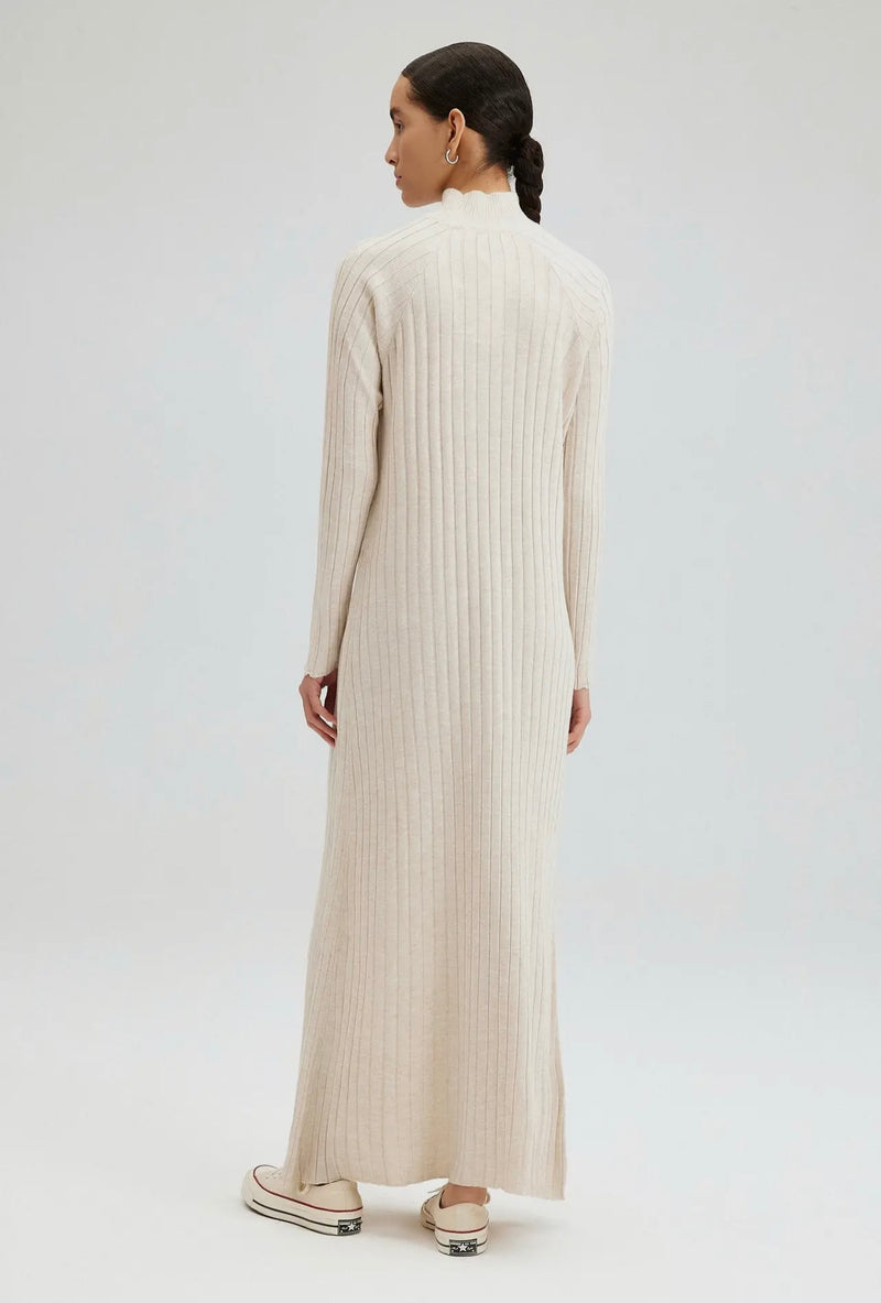 Payton Turtleneck Ribbed Knit Dress - FINAL SALE LLACIE Payton Turtleneck Ribbed Knit Dress - FINAL SALE LLACIE
