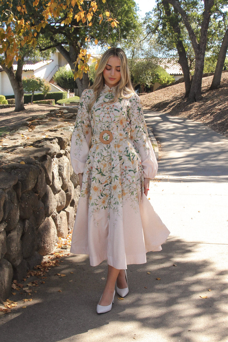 Naya Floral Midi Dress