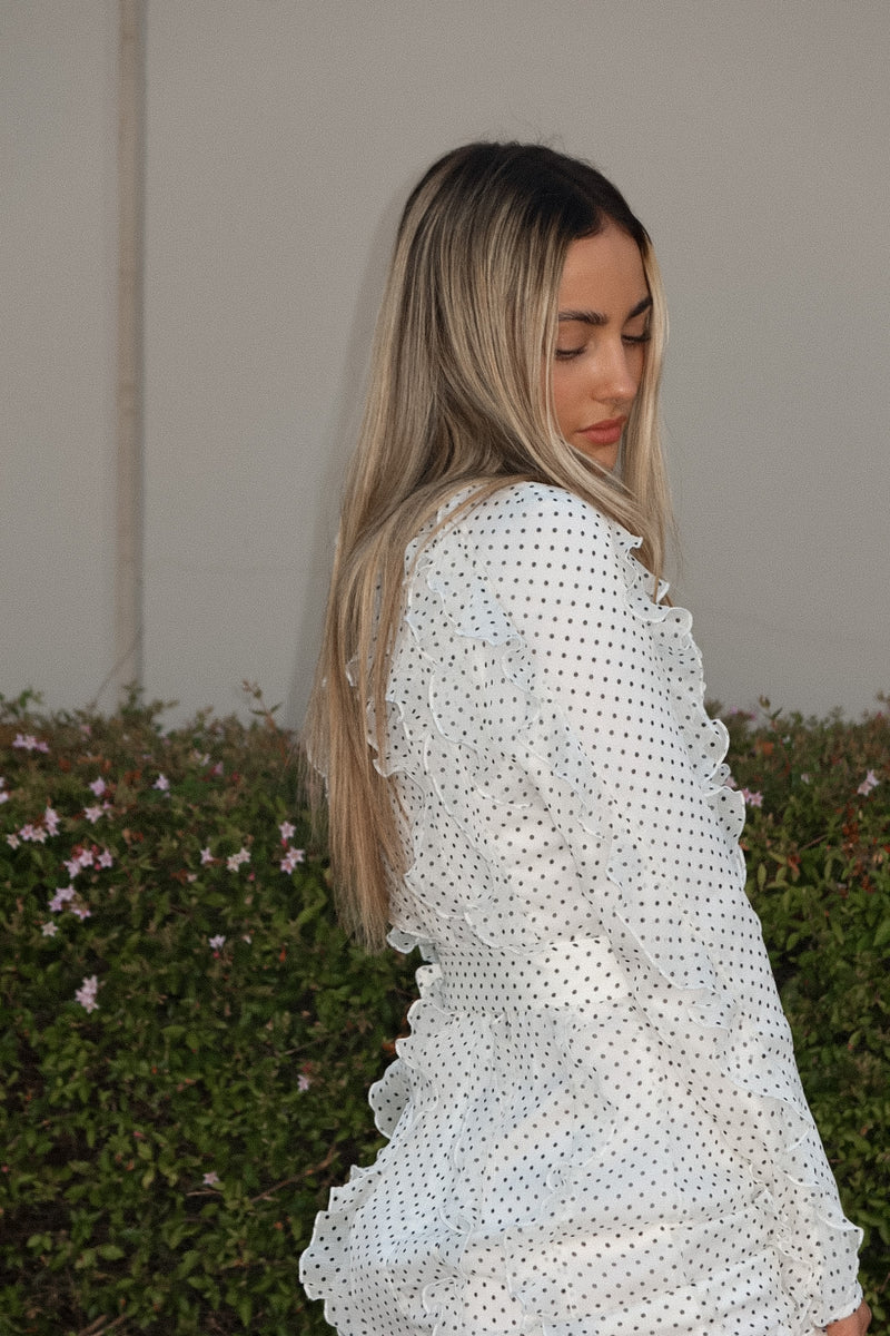 Kate Frill White Maxi Dress