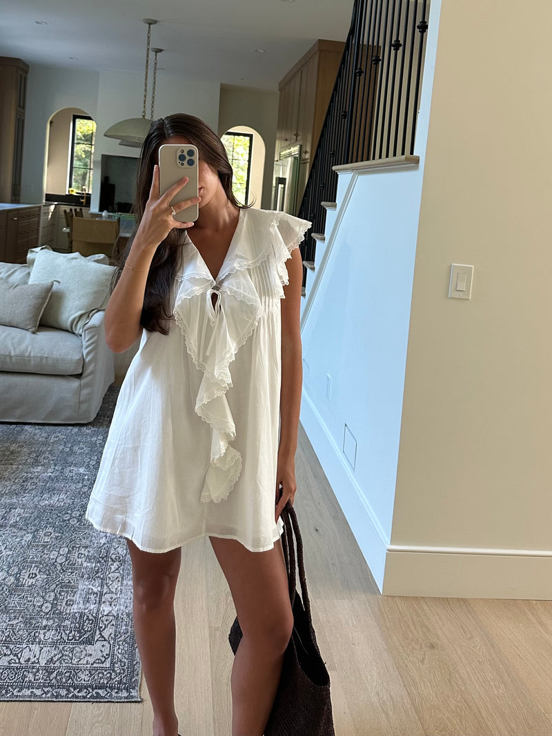 Piper Ruffled Mini Dress