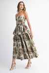 Daisy Tiered Scallop Dress