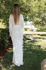 Kate Frill White Maxi Dress