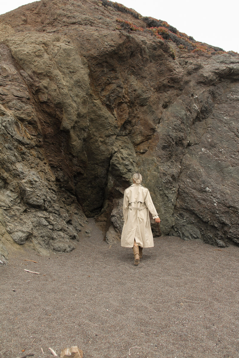Cassity Tan Trench Coat