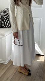 Sammy Smocked Waist Poplin Skirt