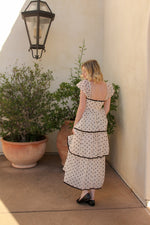 Melissa Midi Polka Dot Dress