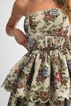 Daisy Tiered Scallop Dress