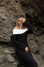 Audrey Off The Shoulder Maxi Dress