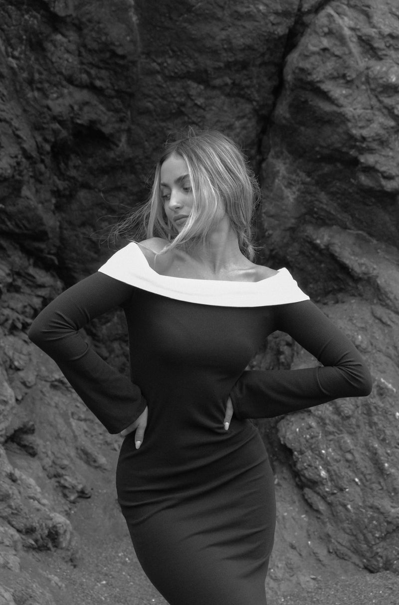 Audrey Off The Shoulder Maxi Dress