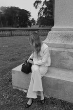 Meredith Cropped Cream Jacket