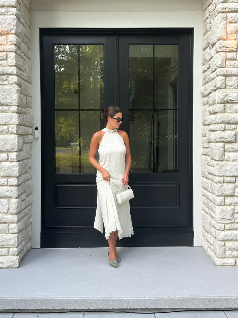 Polka Dot Maxi Dress