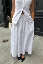 Layne Poplin Maxi Skirt