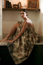 Daisy Tiered Scallop Dress