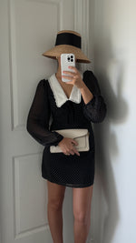 Edalene Mini Polka Dot Dress