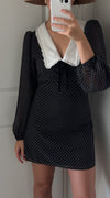 Edalene Mini Polka Dot Dress