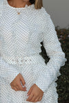 Kate Frill White Maxi Dress