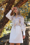 Dahlia White Floral Dress