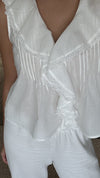 Hilda Ruffle Top