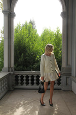 Estey Knit White Cardigan