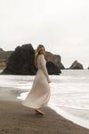 Emery Taupe Rib Maxi Dress