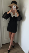Edalene Mini Polka Dot Dress
