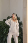 Zoey Shearling Lounge Pullover and Pant Set -FINAL SALE