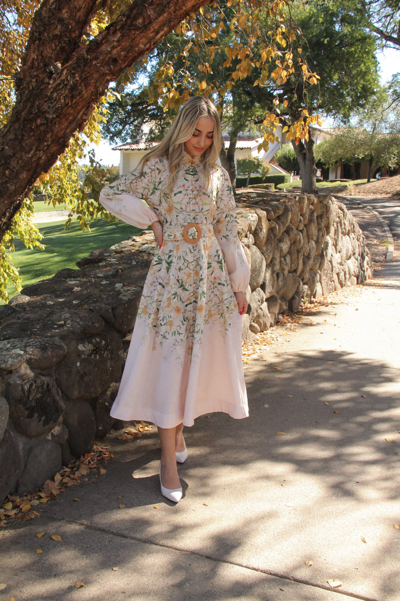 Naya Floral Midi Dress