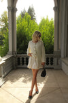 Estey Knit White Cardigan