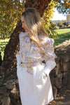Dahlia White Floral Dress