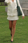 Sofia French Tweed Skirt