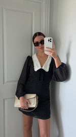 Edalene Mini Polka Dot Dress