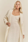 Cozy Cable Knit Maxi Set – Ivory