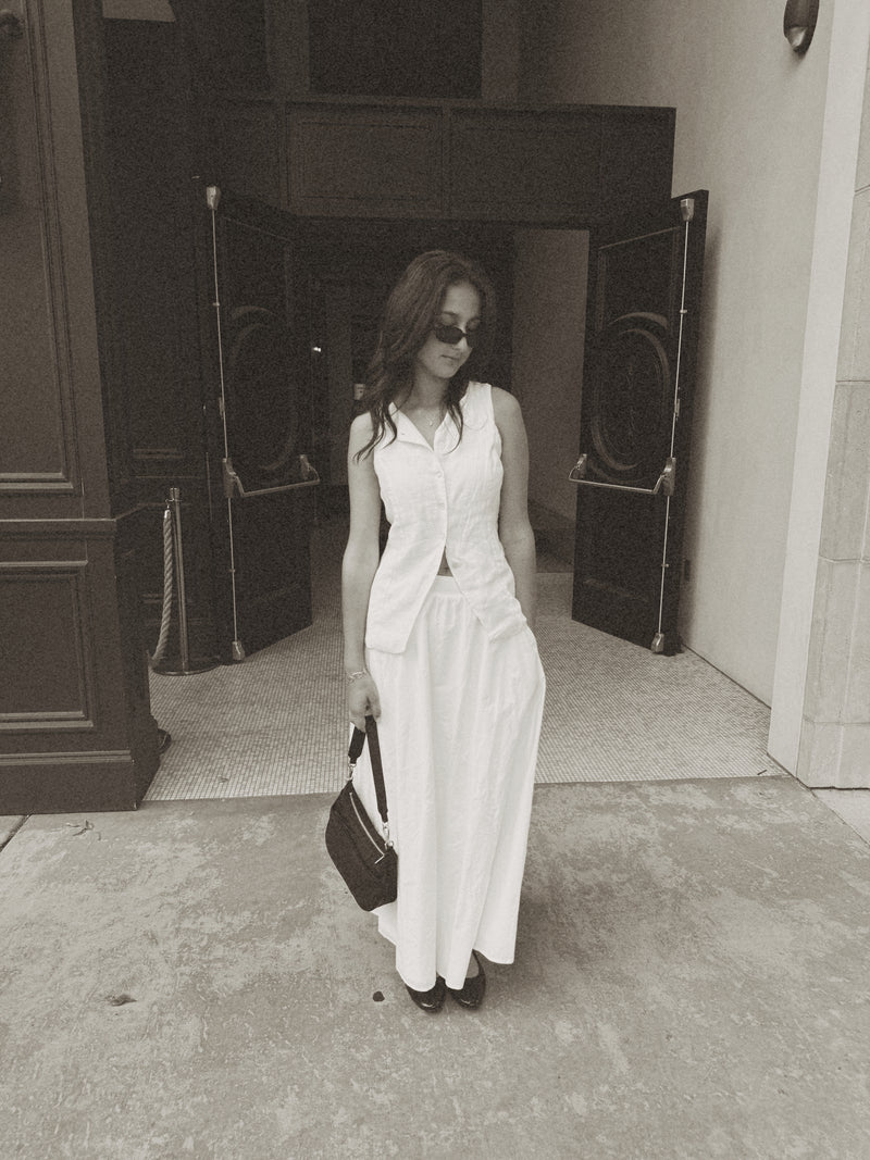 Layne Poplin Maxi Skirt
