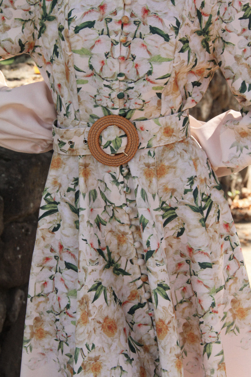 Naya Floral Midi Dress