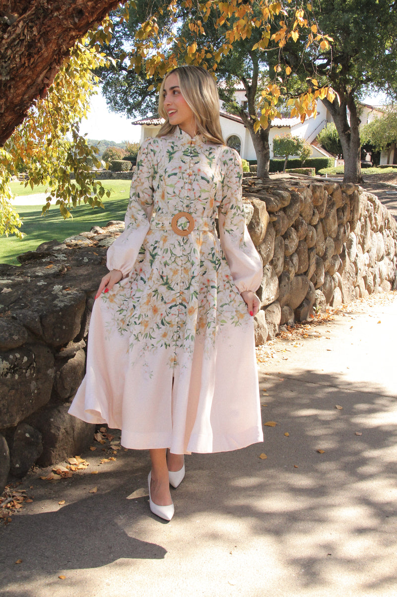 Naya Floral Midi Dress