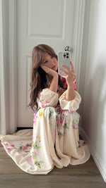 Sheryl Floral Midi Dress