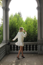 Estey Knit White Cardigan