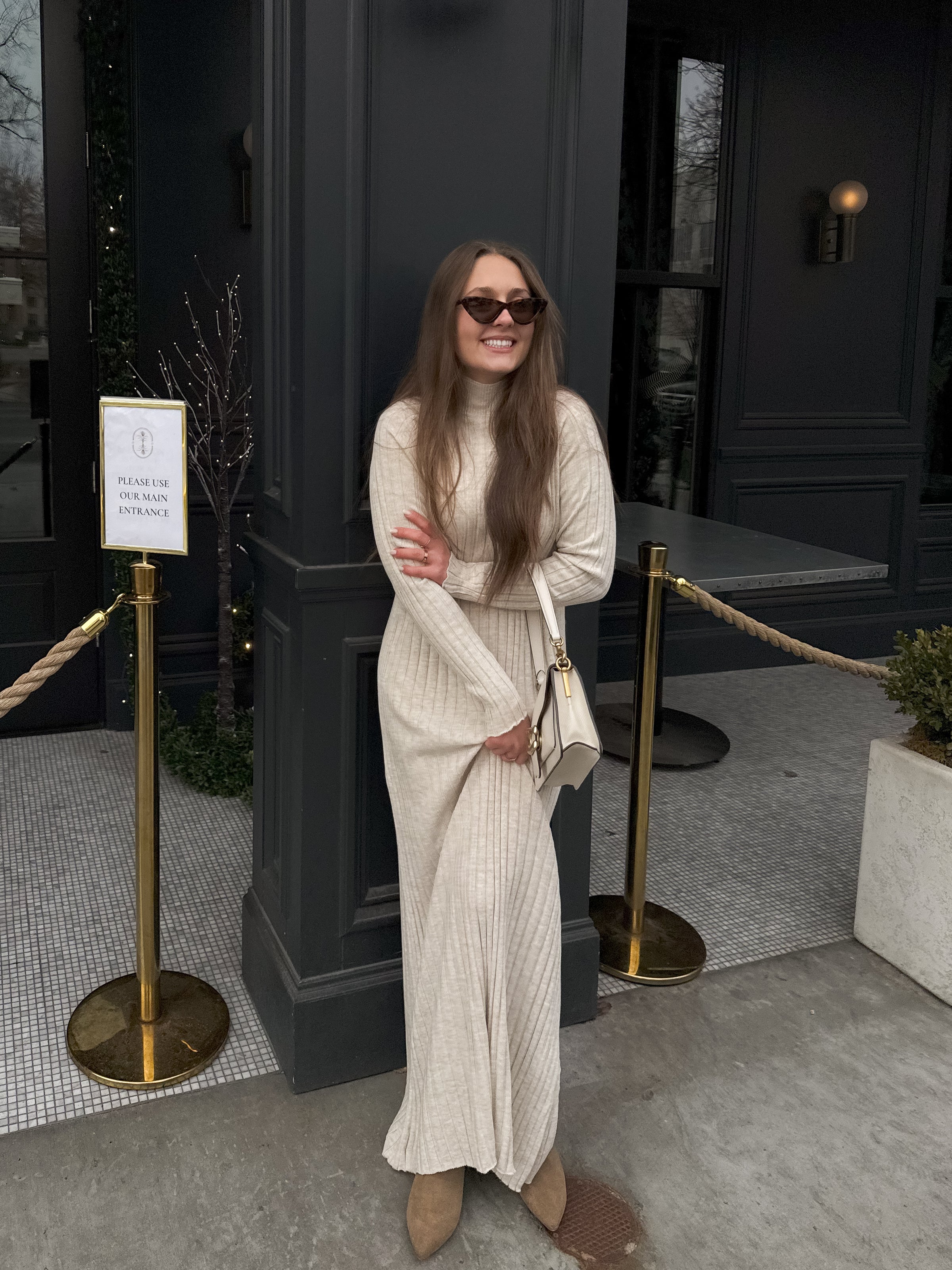 Payton Turtleneck Ribbed Knit Dress - FINAL SALE Payton Turtleneck Ribbed Knit Dress - FINAL SALE