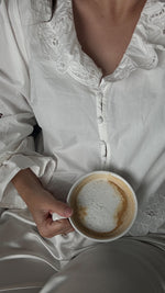 Eleanor Embroidered Ruffle Blouse