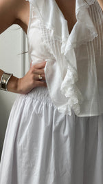 Hilda Ruffle Top