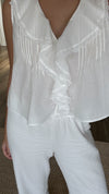 Hilda Ruffle Top
