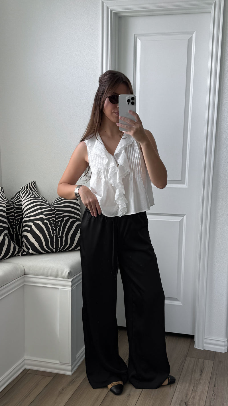 Hilda Ruffle Top