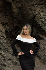 Audrey Off The Shoulder Maxi Dress