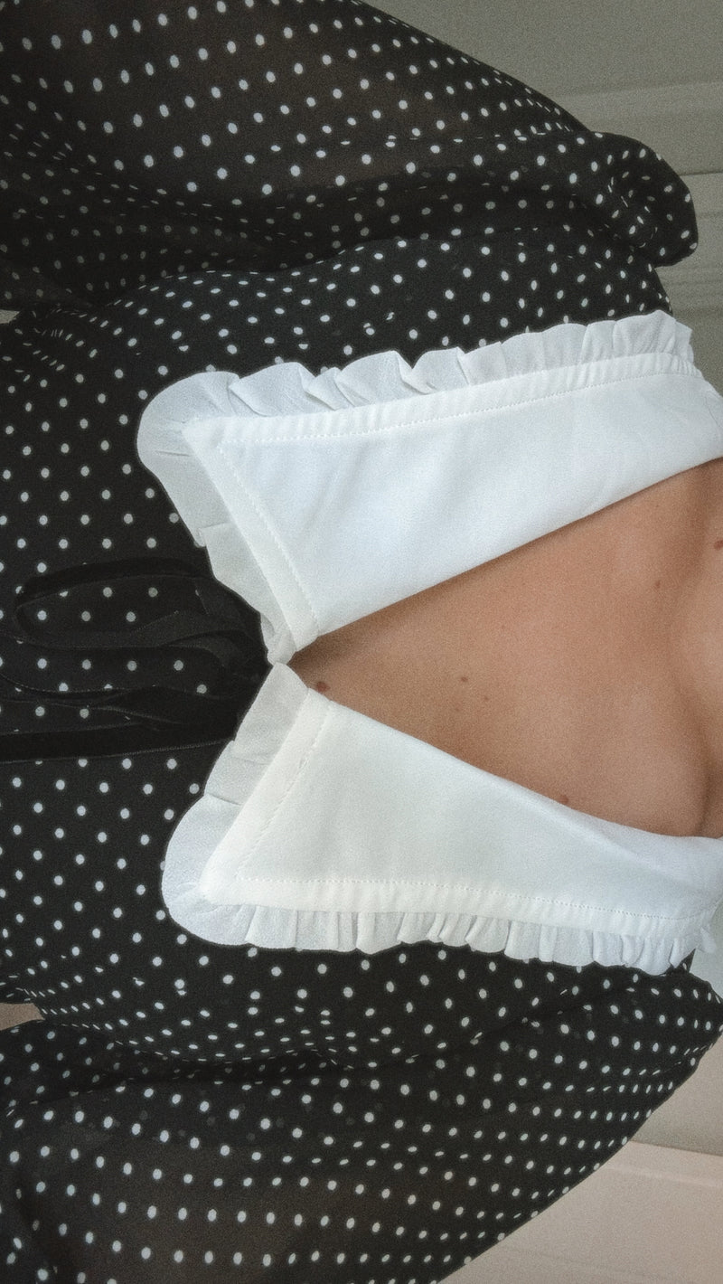 Edalene Mini Polka Dot Dress