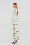 Elegant Eliora Polka Dot Dress
