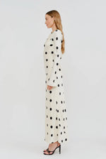Elegant Eliora Polka Dot Dress