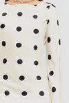 Elegant Eliora Polka Dot Dress